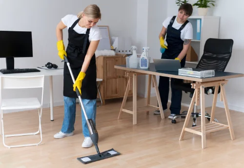 Nettoyage de bureau professionnel au Plessis-Grammoire